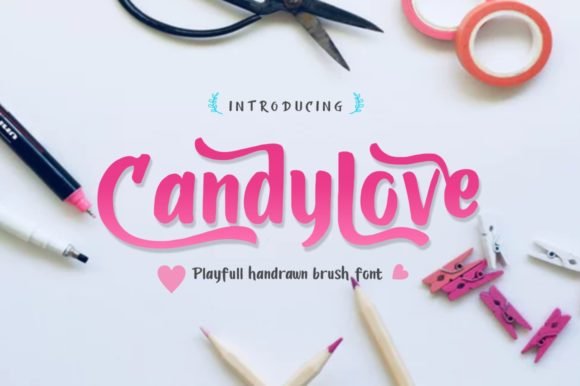 Candylove Font - Featured Image