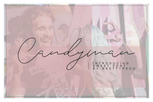 Candyman Font - Featured Image