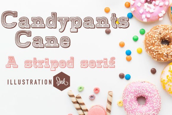 Candypants Cane Font - Featured Image