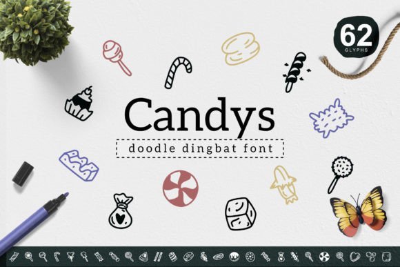 Candys Font - Featured Image