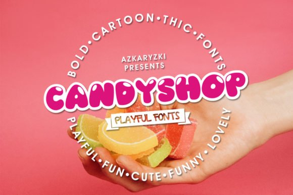 Candyshop Font - Featured Image