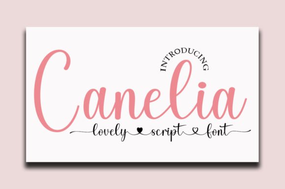 Canelia Font - Featured Image