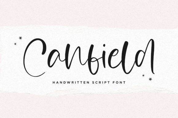 Canfiled Font - Featured Image