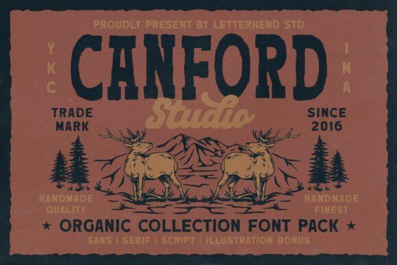 Canford Trio Font - Featured Image