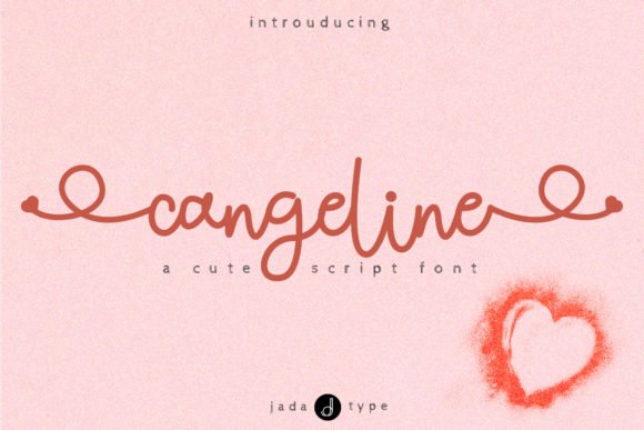 Cangeline Font - Featured Image