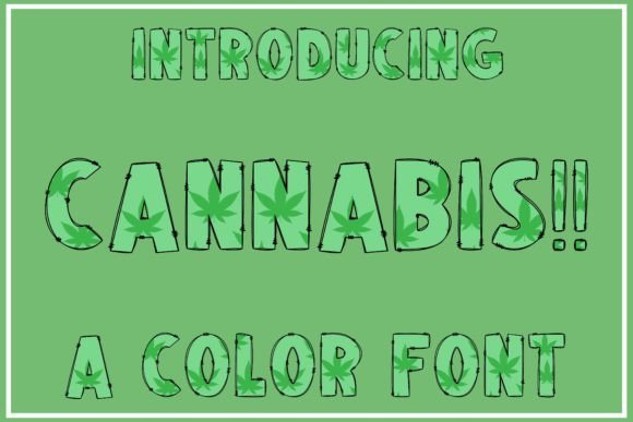 Cannabis Font - Featured Image