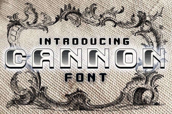 Cannon Font - Featured Image