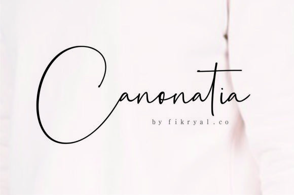 Canonatia Font - Featured Image