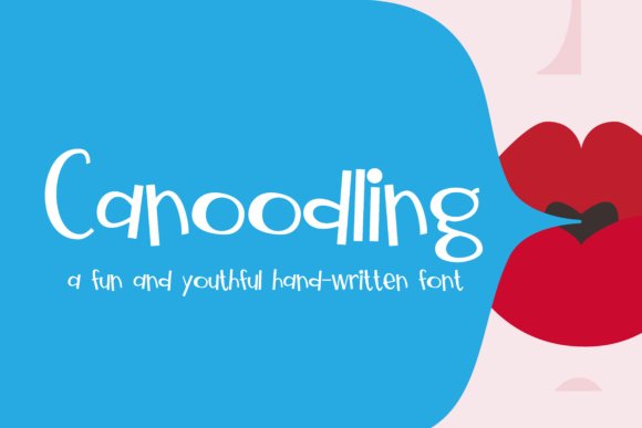 Canoodling Font - Featured Image