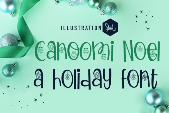 Canoomi Noel Font - Featured Image