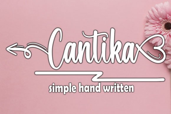 Cantika Font - Featured Image