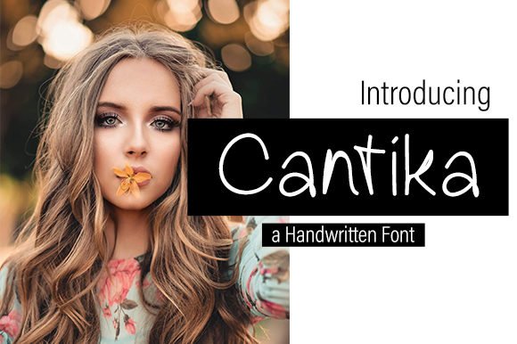 Cantika Font - Featured Image