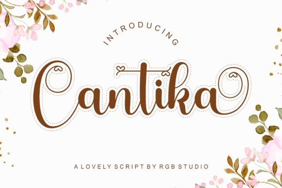 Cantika Font - Featured Image