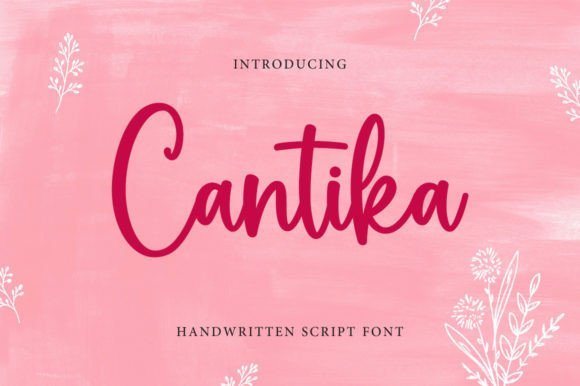 Cantika Font - Featured Image