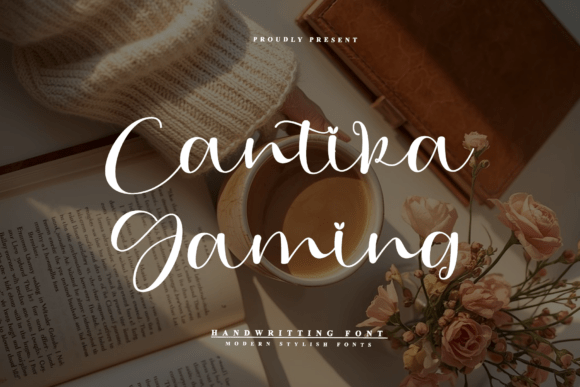 Cantika Gaming Font - Featured Image