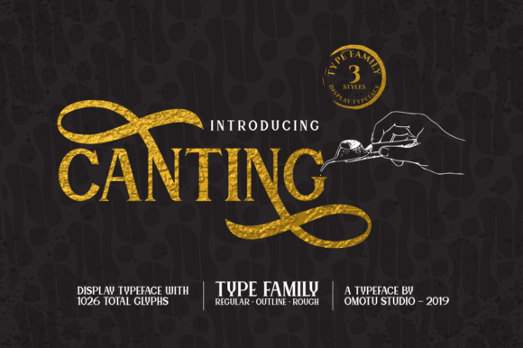 Canting Font - Featured Image