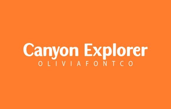 Canyon Explorer Font - Featured Image