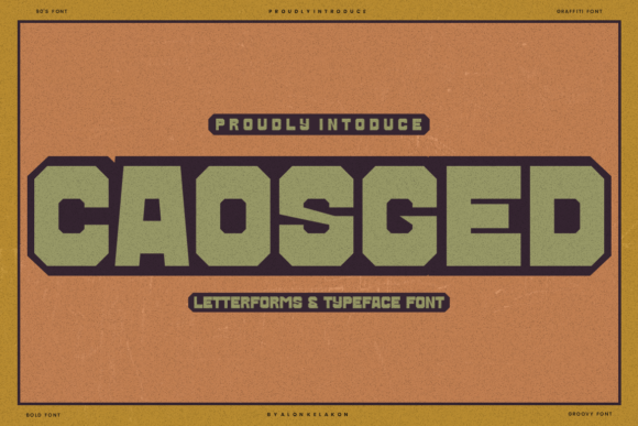 Caosged Font - Featured Image