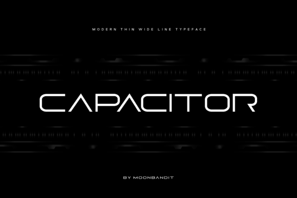 Capacitor Font - Featured Image