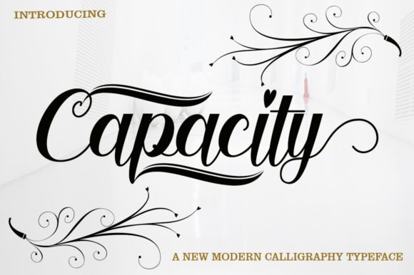 Capacity Font - Featured Image