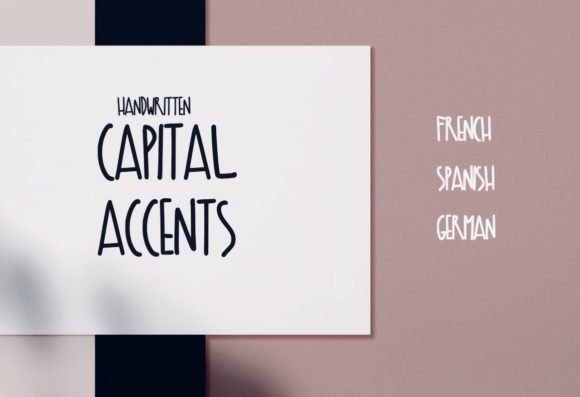 Capital Accents Font - Featured Image