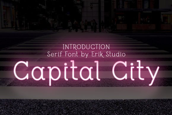 Capital City Font - Featured Image