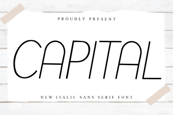 Capital Font - Featured Image