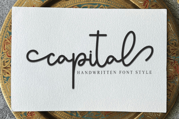 Capital Font - Featured Image