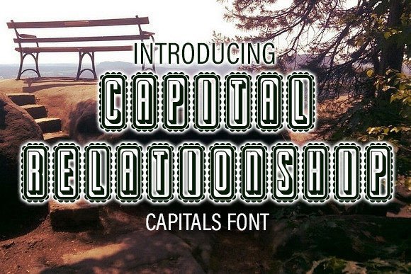 Capital Relationship Font - Featured Image