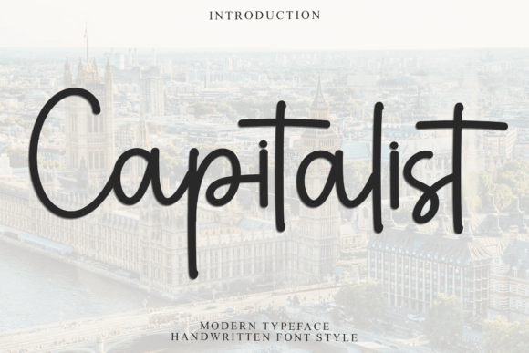 Capitalist Font - Featured Image