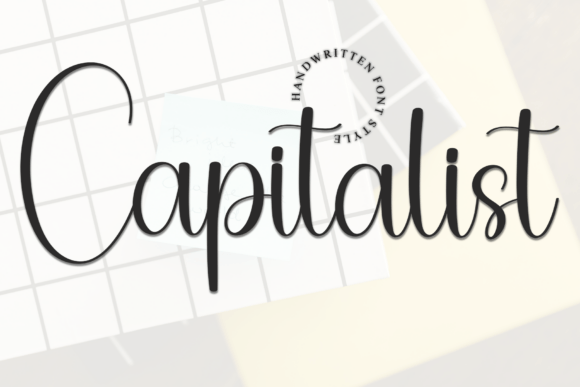 Capitalist Font - Featured Image