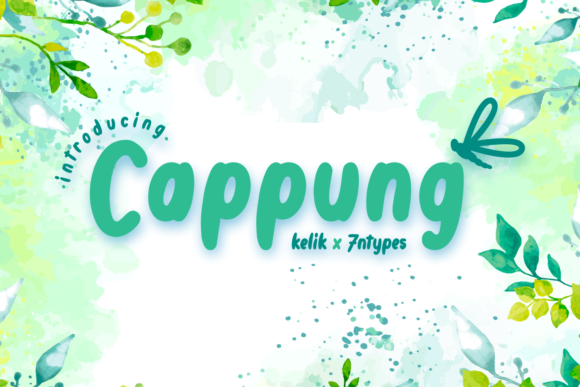 Cappung Font - Featured Image