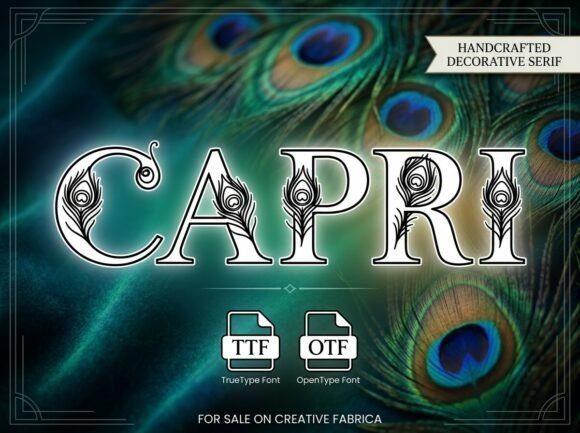 Capri Font - Featured Image