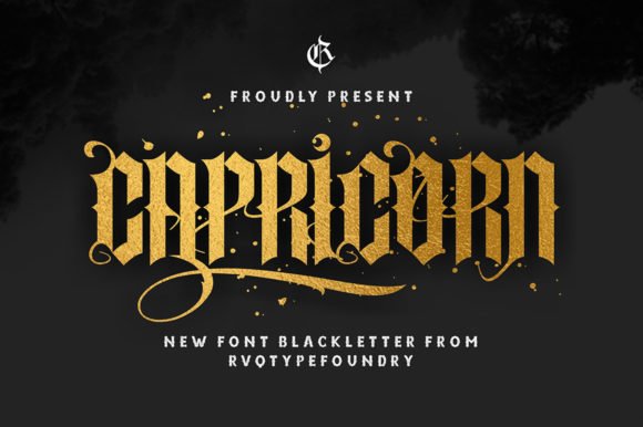 Capricorn Font - Featured Image