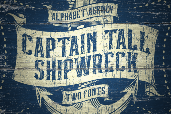 Captain Tall Ship Font - Featured Image