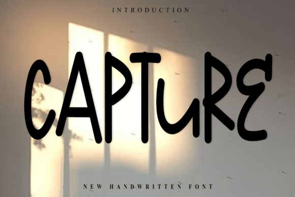 Capture Font - Featured Image