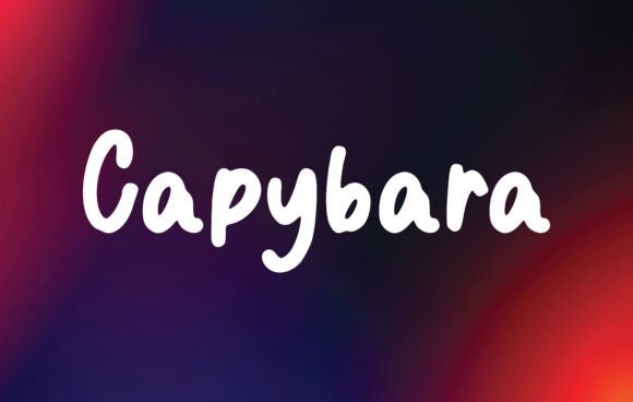 Capybara Font - Featured Image