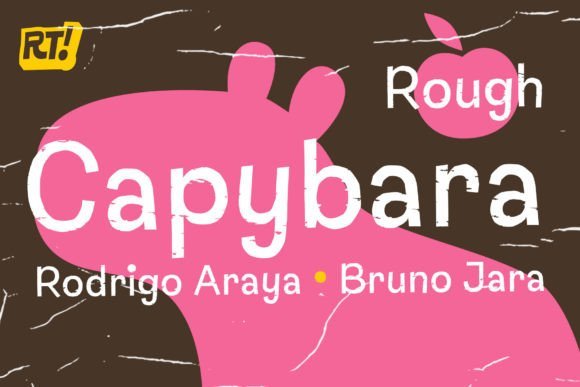 Capybara Rough Font - Featured Image