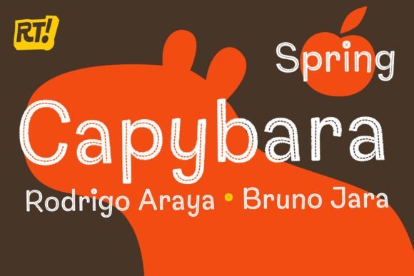 Capybara Spring Font - Featured Image