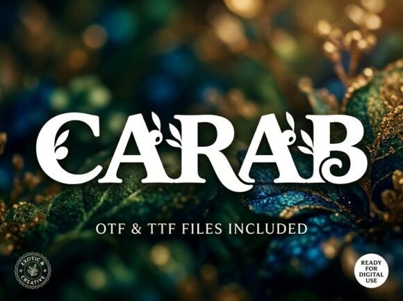 Carab Font - Featured Image