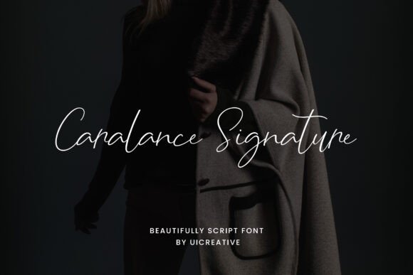 Caralance Signature Font - Featured Image