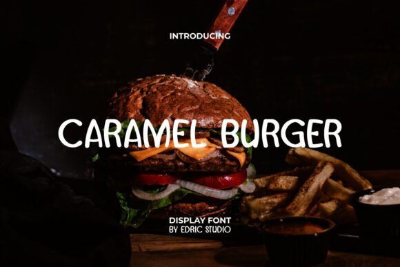 Caramel Burger Font - Featured Image
