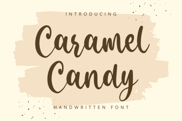 Caramel Candy Font - Featured Image