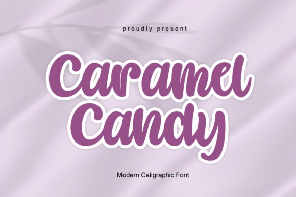 Caramel Candy Font - Featured Image