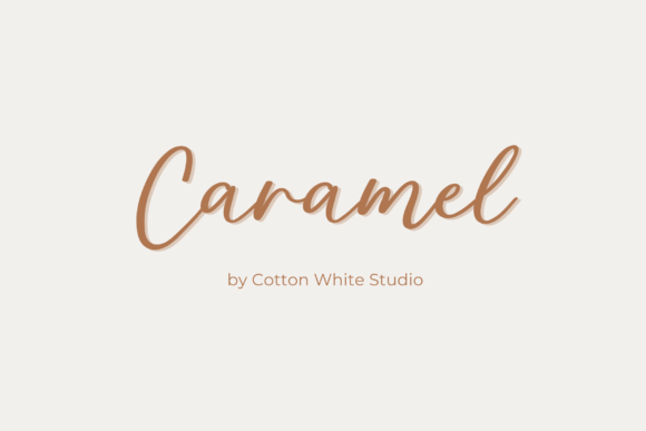 Caramel Font - Featured Image