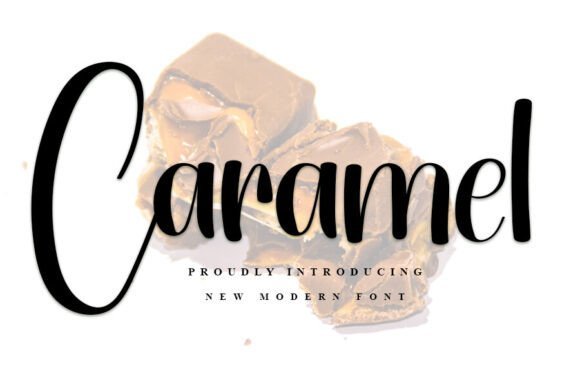 Caramel Font - Featured Image