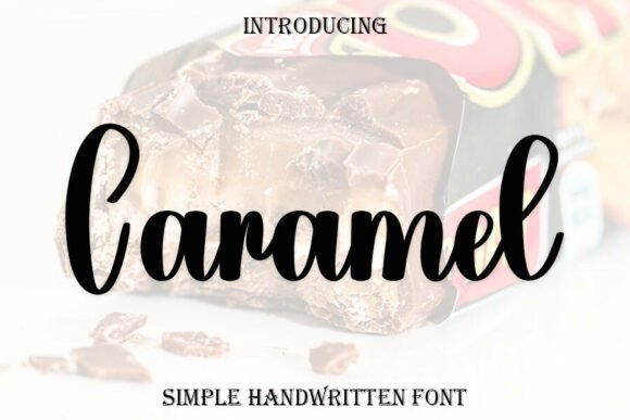 Caramel Font - Featured Image