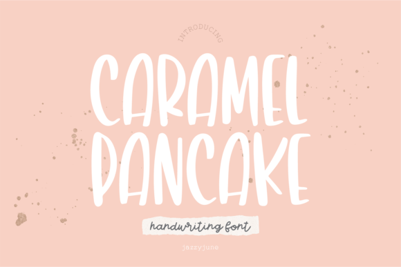 Caramel Pancake Font - Featured Image