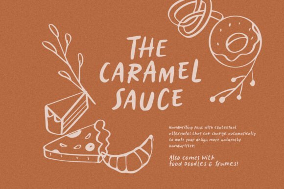 Caramel Sauce Font - Featured Image
