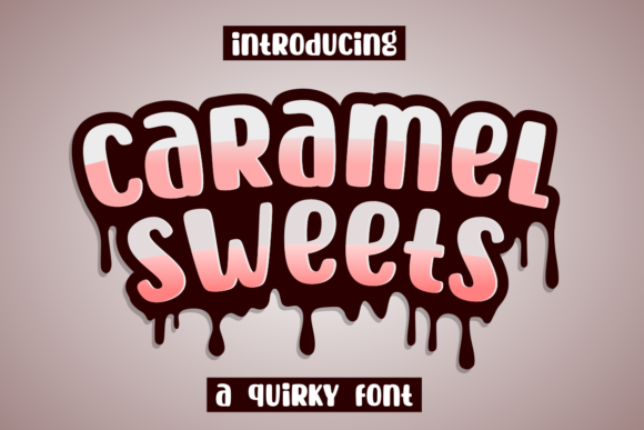 Caramel Sweets Font - Featured Image